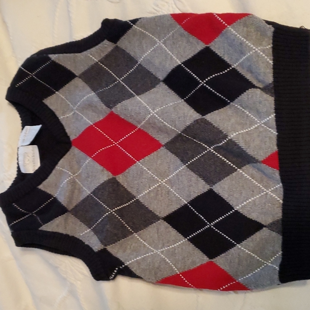 Argyle Sweater Vest size 18-24 months koala kids